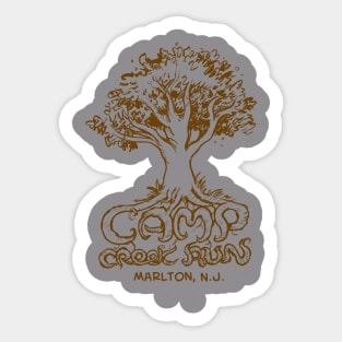 CCR 2007 Vintage Camp Shirt Sticker